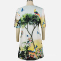 2020 Summer Printed Casual Dress Elegant Bodycon Dresses For Women